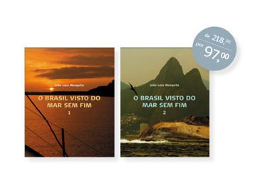 Mar Sem Fim chega à academia, imagem dos livros O Brasil Visto do Mar Sem Fim