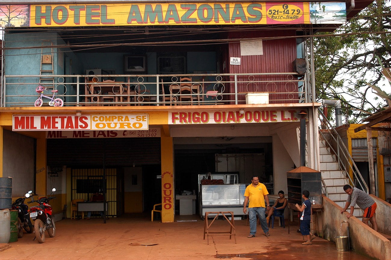 imagem do comércio no município do Oiapoque