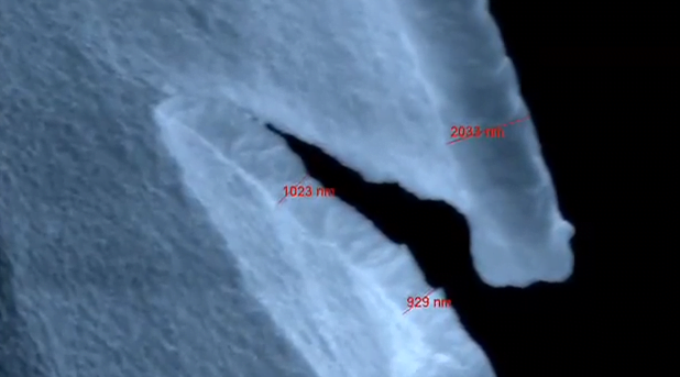 Acidificação dos Oceanos,Imagem microscópica da corrosão da casca protetora do plancton Terrapod