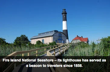 Áreas marinhas protegidas nos USA, Imagem de Fire Island, área marinha protegida nos USA