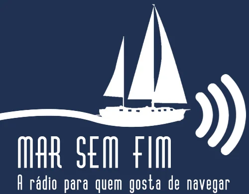 Web Rádio Mar Sem Fim, pra quem gosta de navegar, imagem de logotipo radio mar sem fim