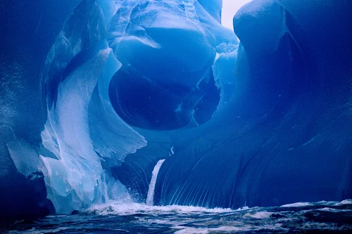 cores de um iceberg, imagem de iceberg