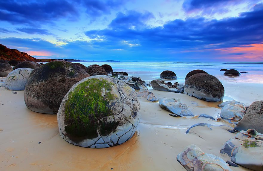 As praias mais diferentes do mundo, imagem de praia em nova zelandia 