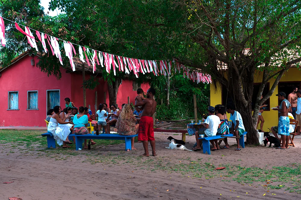  Caraíva em dia de festa - Resex Corumbau