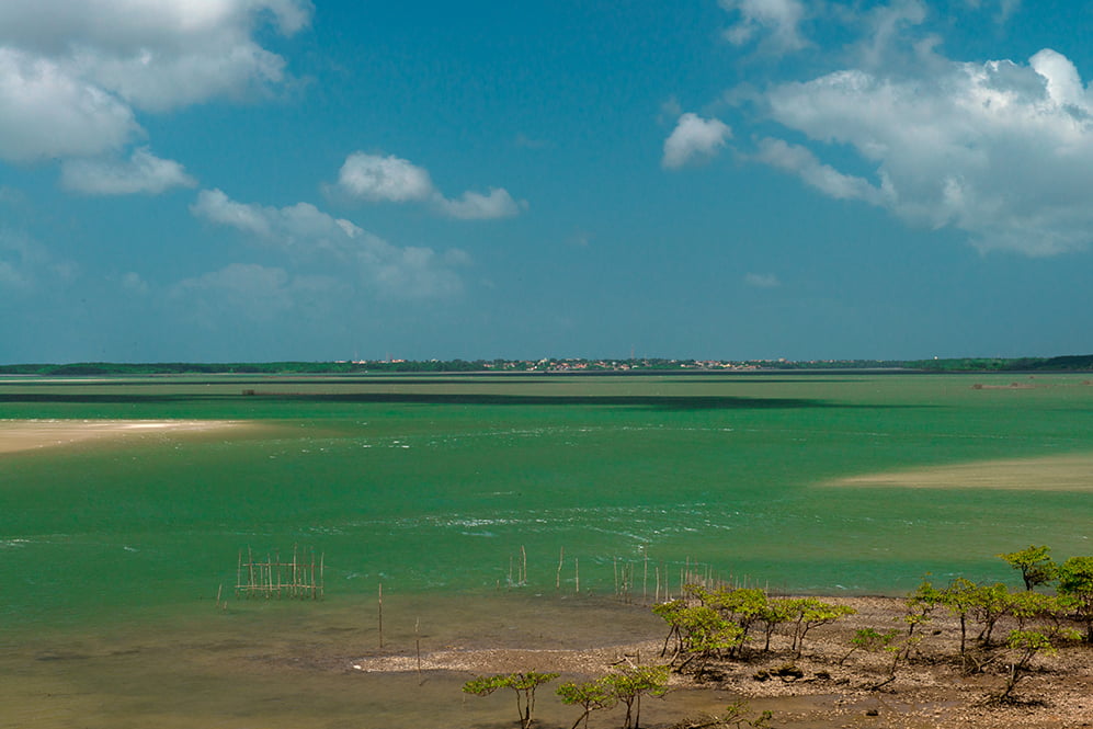 imagem da baía de Salinópolis- Resex Maracanã e Chocoaré-Mato Grosso