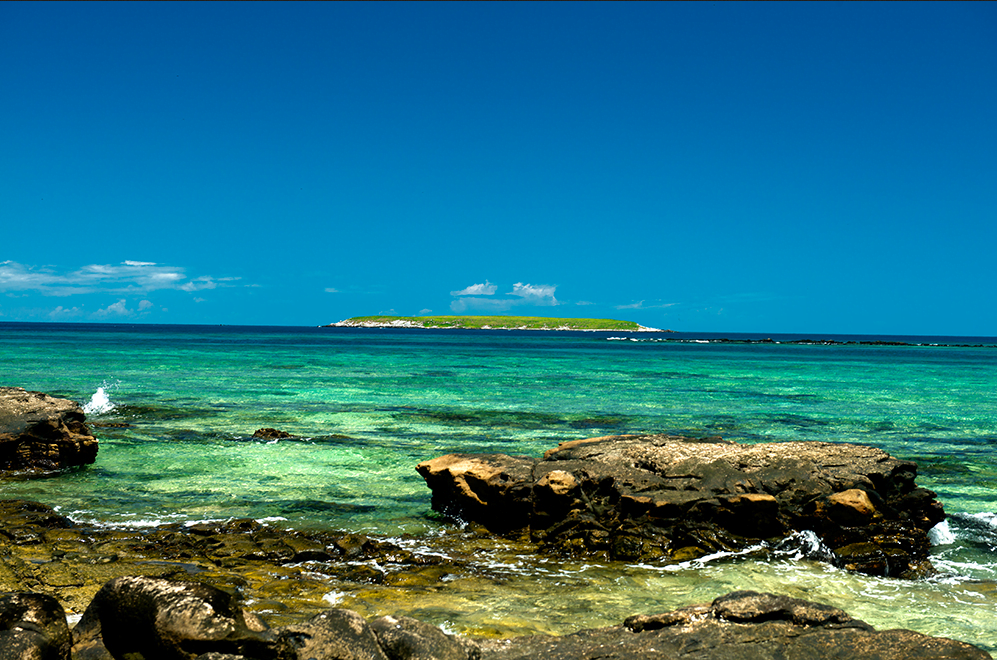 Costa brasileira, os dez maiores absurdos, imagem da ilha siriba, arquipélago dos abrolhos