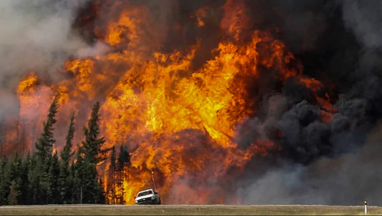 Mudanças climáticas, perdemos a guerra?, imagem de incendio na Califórnia