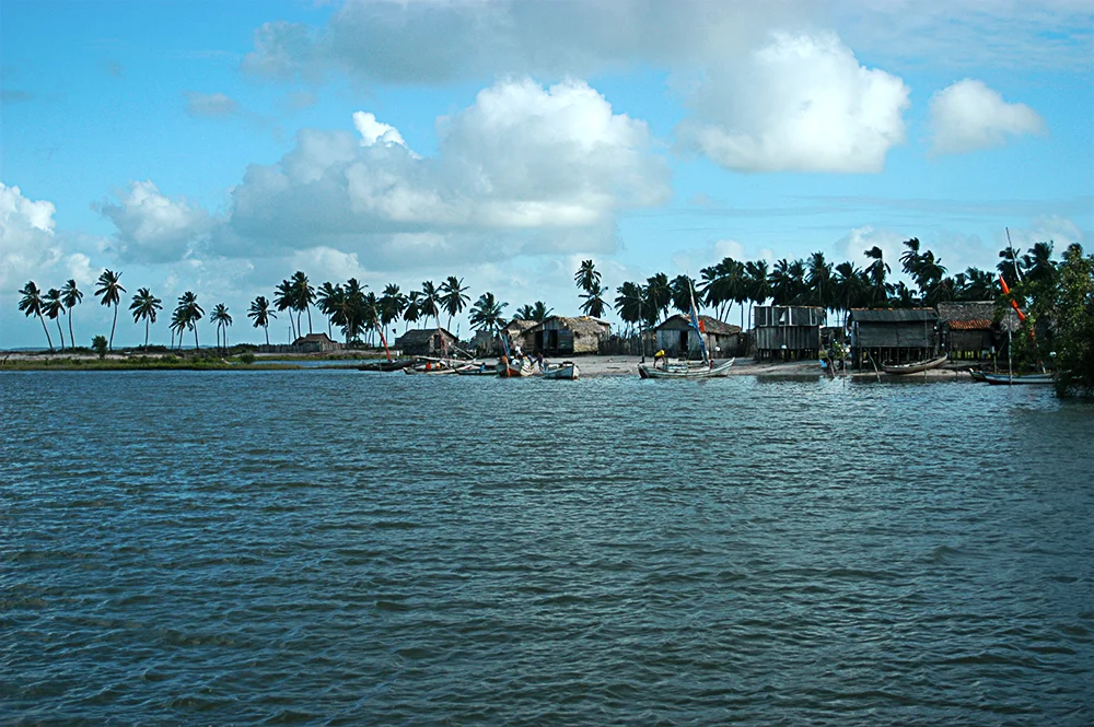 Litoral norte do Maranhão, imagem da vila de Porto Alegre