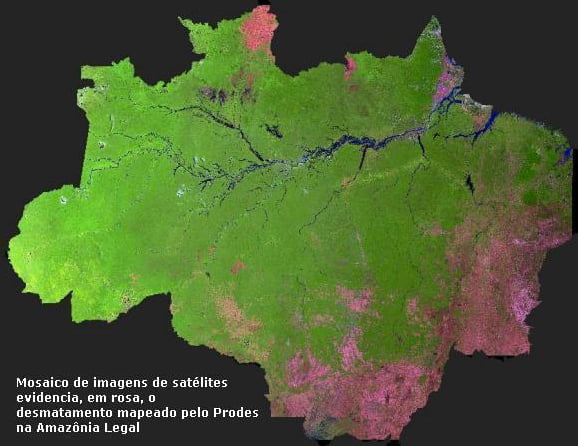As medidas provisórias 756 e 758, ilustração da mapa da amazônia