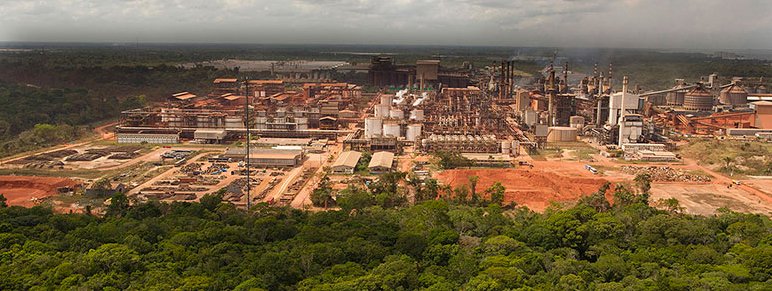 Noruega retalia o Brasil mas também maltrata Amazônia, imagem da mineradora Hydro em Barcarena