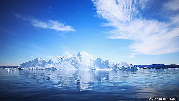 Aquecimento global ameaça Patrimônios Nacionais, imagem do fiorde Ilulissat, Groenlândia