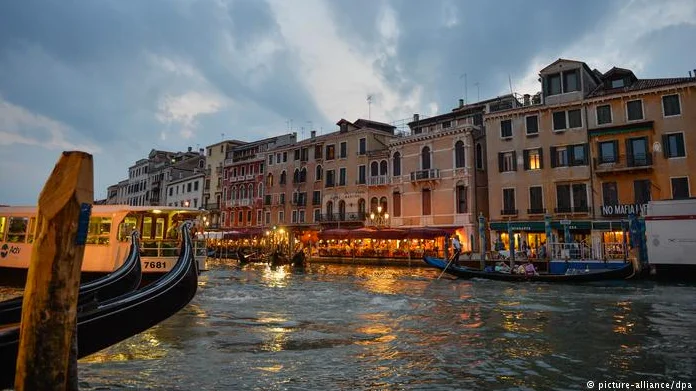 Aquecimento global ameaça Patrimônios Nacionais, imagem de Veneza