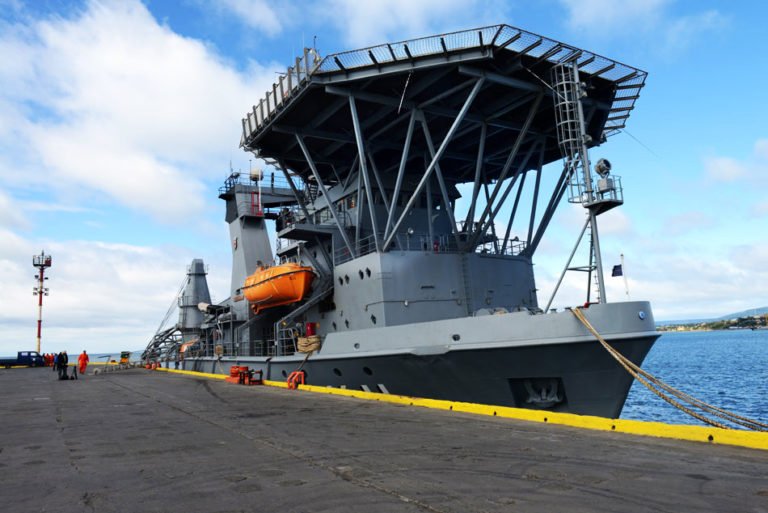 imagem do navio NSS Felinto Perry 