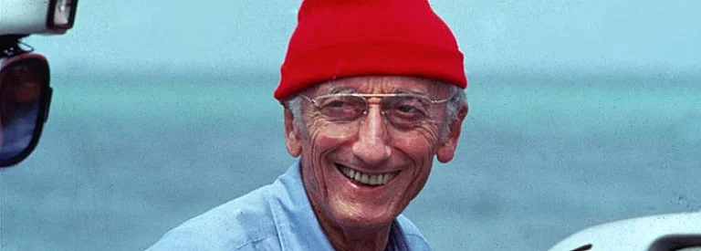 imagem de Jacques Cousteau