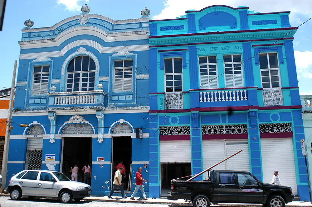 imagem do centro antigo de João Pessoa, Litoral da Paraíba