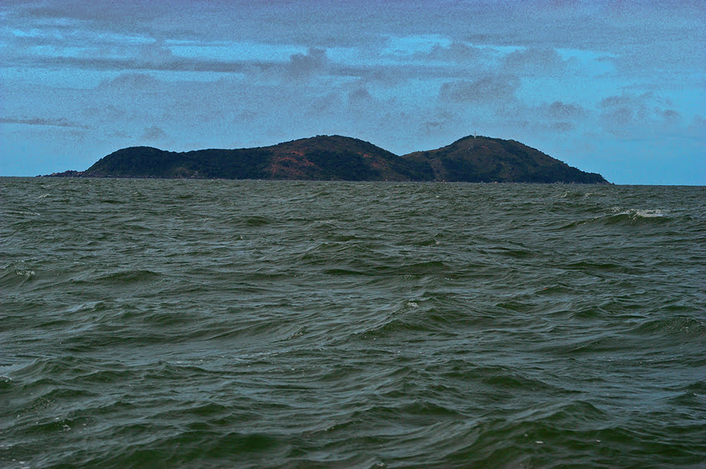imagem da ilha do Bom Abrigo, Cananéia