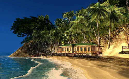 imagem da ilha de cocos, costa rica