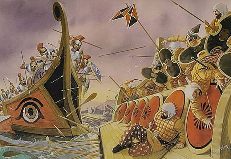 Batalha de Salamina.
