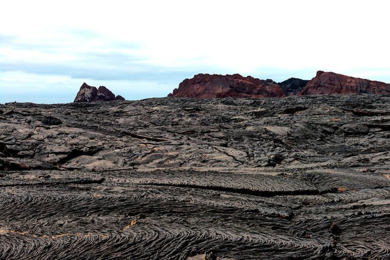 imagem do chão do arquipélago de galápagos