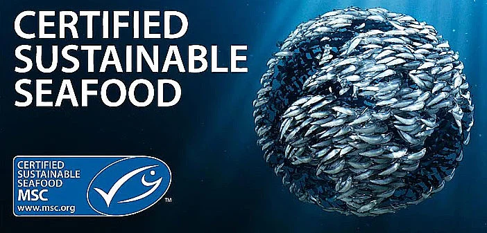 imagem do selo de sustentabilidade da Marine Stewardship Council 