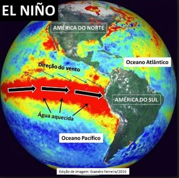 A origem do nome do fenómeno climático El Niño está relacionada com o  Natal