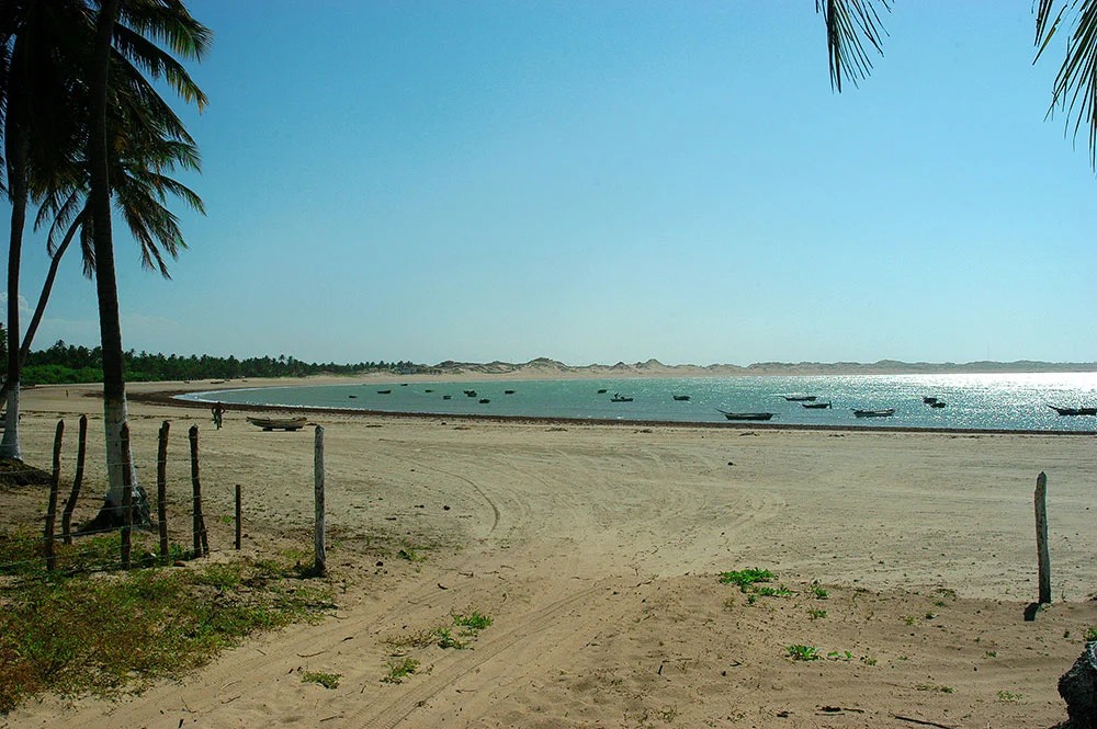 imagem da praia de Icaraizinho de Amontada, ceará