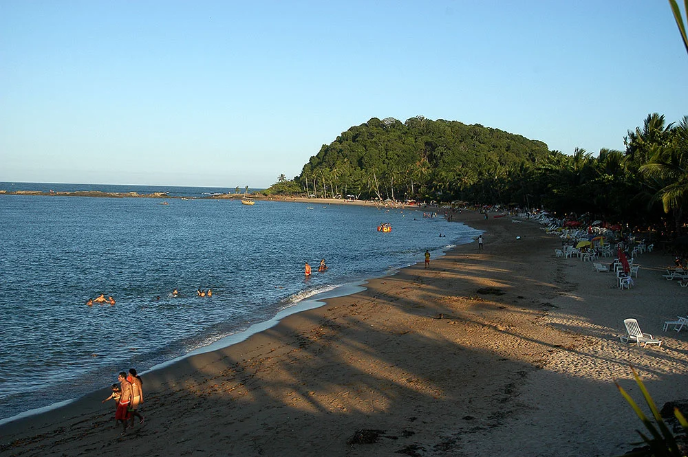 imagem de praia em Itacaré