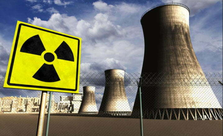 imagem de usina nuclear