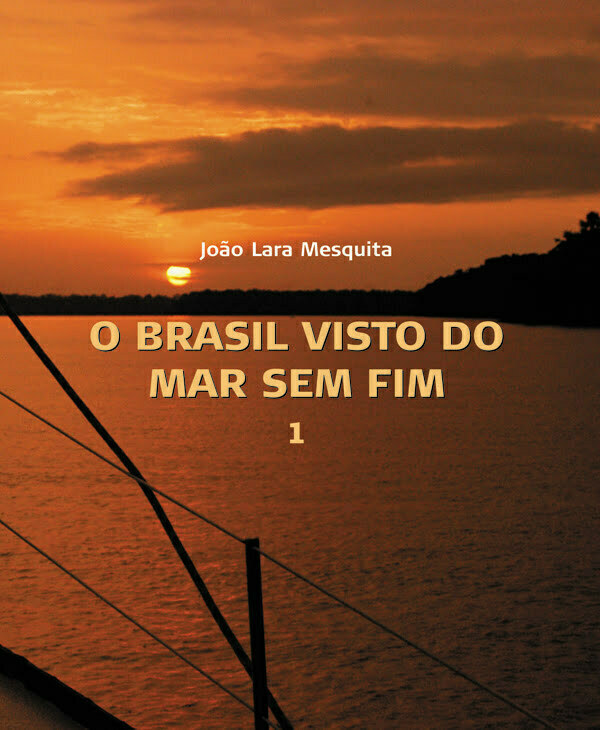 imagem da capa do volume 1 do livro O Brasil Visto do mar Sem Fim
