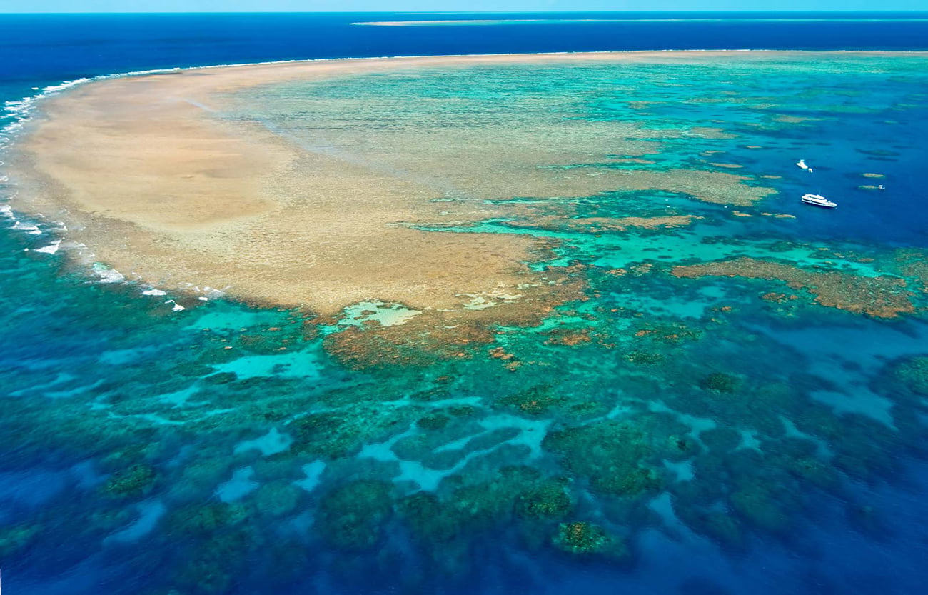 imagem de grande barreira de corais