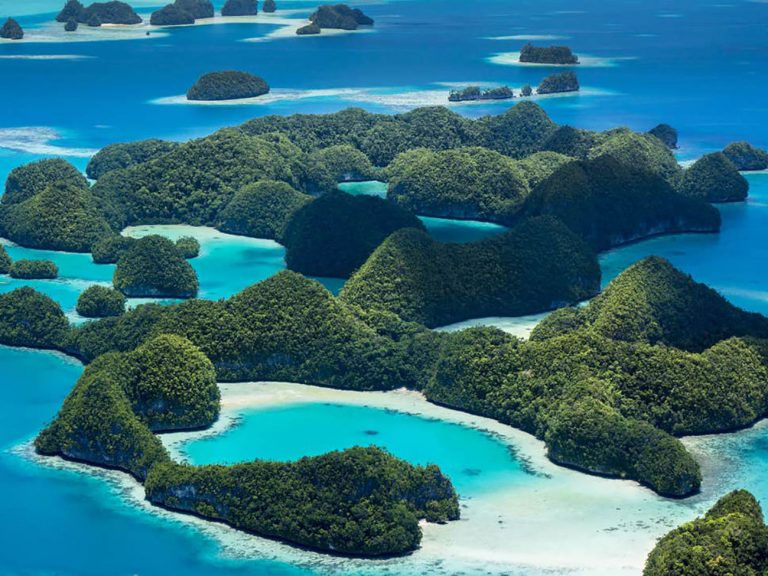 imagem de Palau, na Micronésia