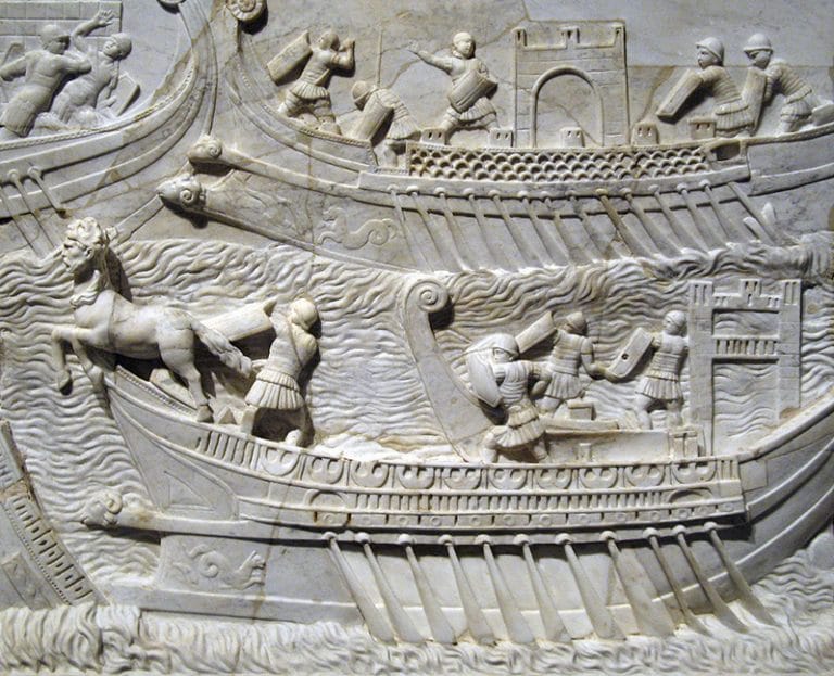 batalha naval de Actium