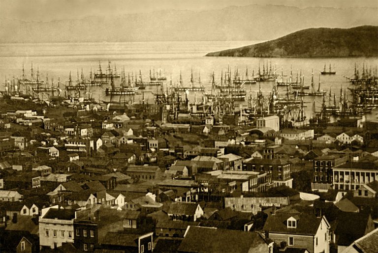 Imagem de São Francisco em 1851