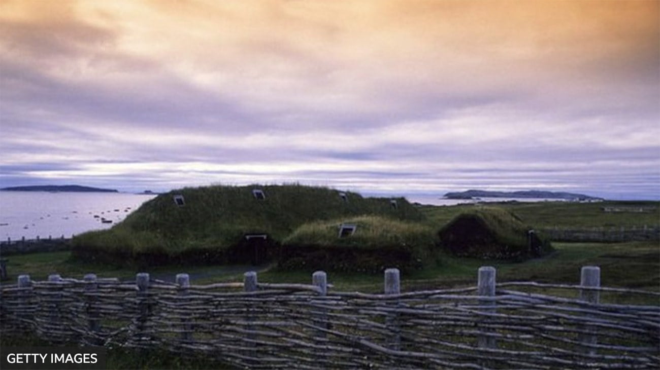 Imagem de casas Vikings