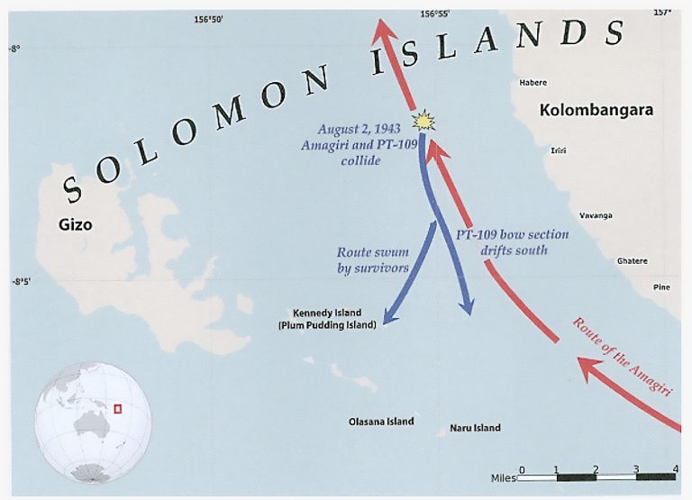 mapa das Ilhas Salomão