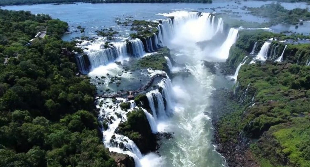 imagem do parque nacional do Iguaçu