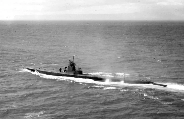Imagem do submarino Riachuelo