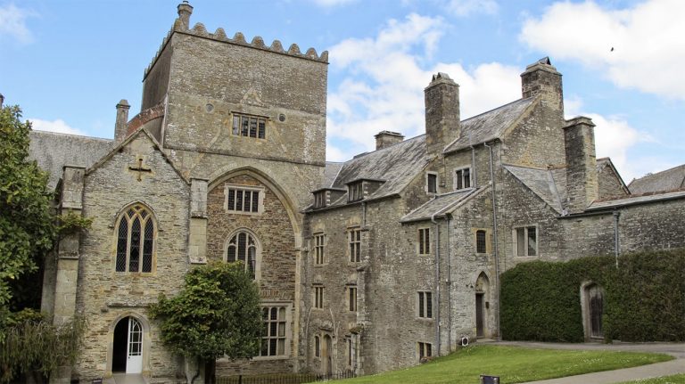 Imagem da abadia de Buckland