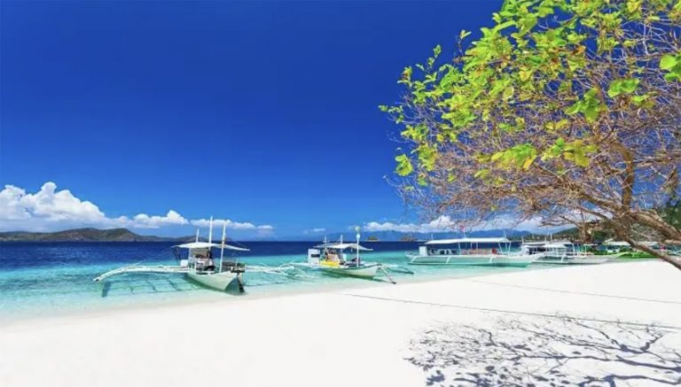 Imagem de praia nas Filipinas