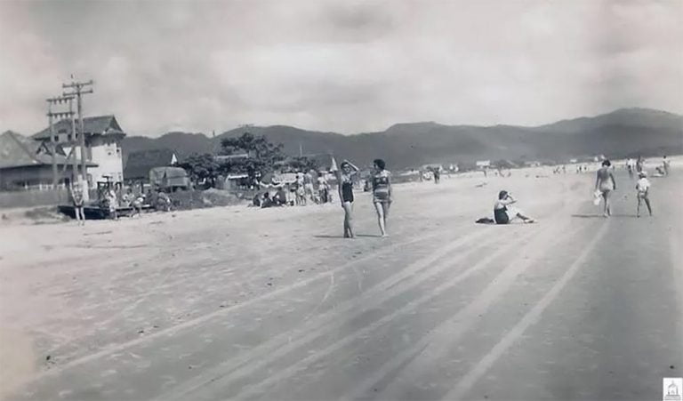 Imagem do Balneário de Camboriú em 1940