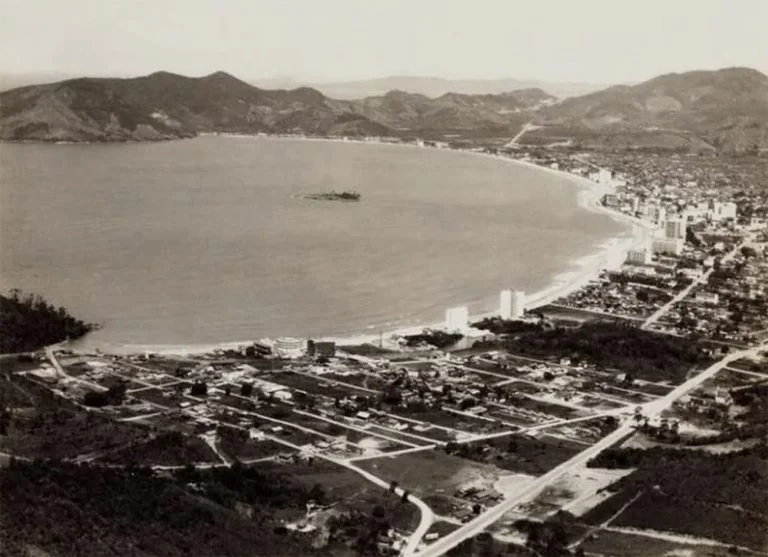 Imagem do Balneário de Camboriú em 1970