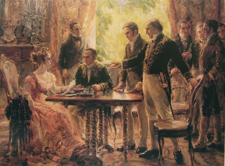 Pintura de José Bonifácio de Andrada e Silva