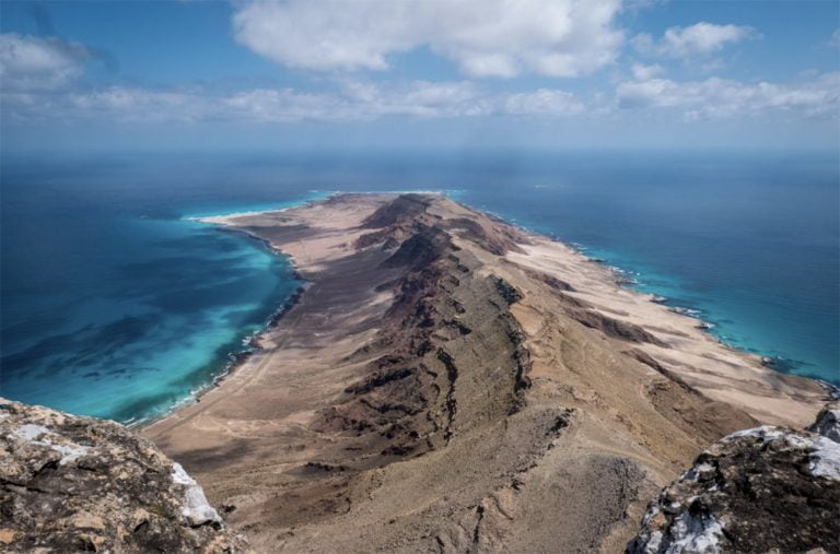 imagem do arquipélago de Socotra