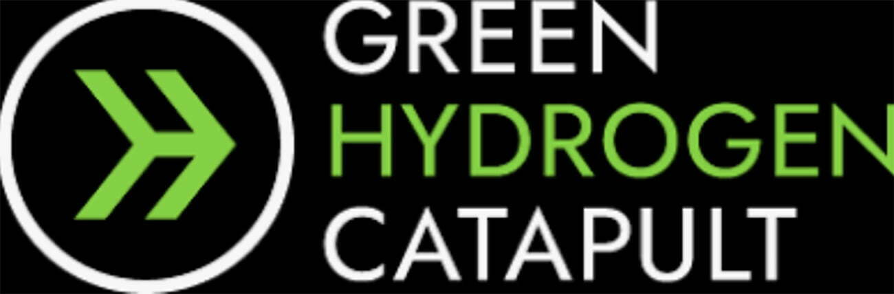 Logotipo da catapulta de hidrogênio verde