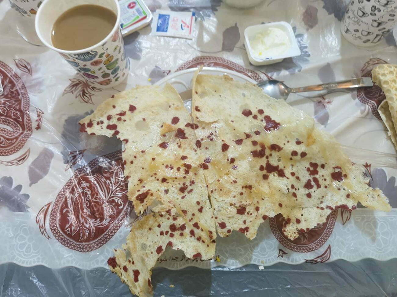 Imagem de pão do Irã