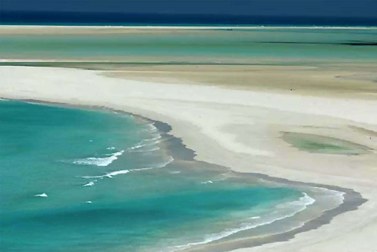 Praia em Socotra