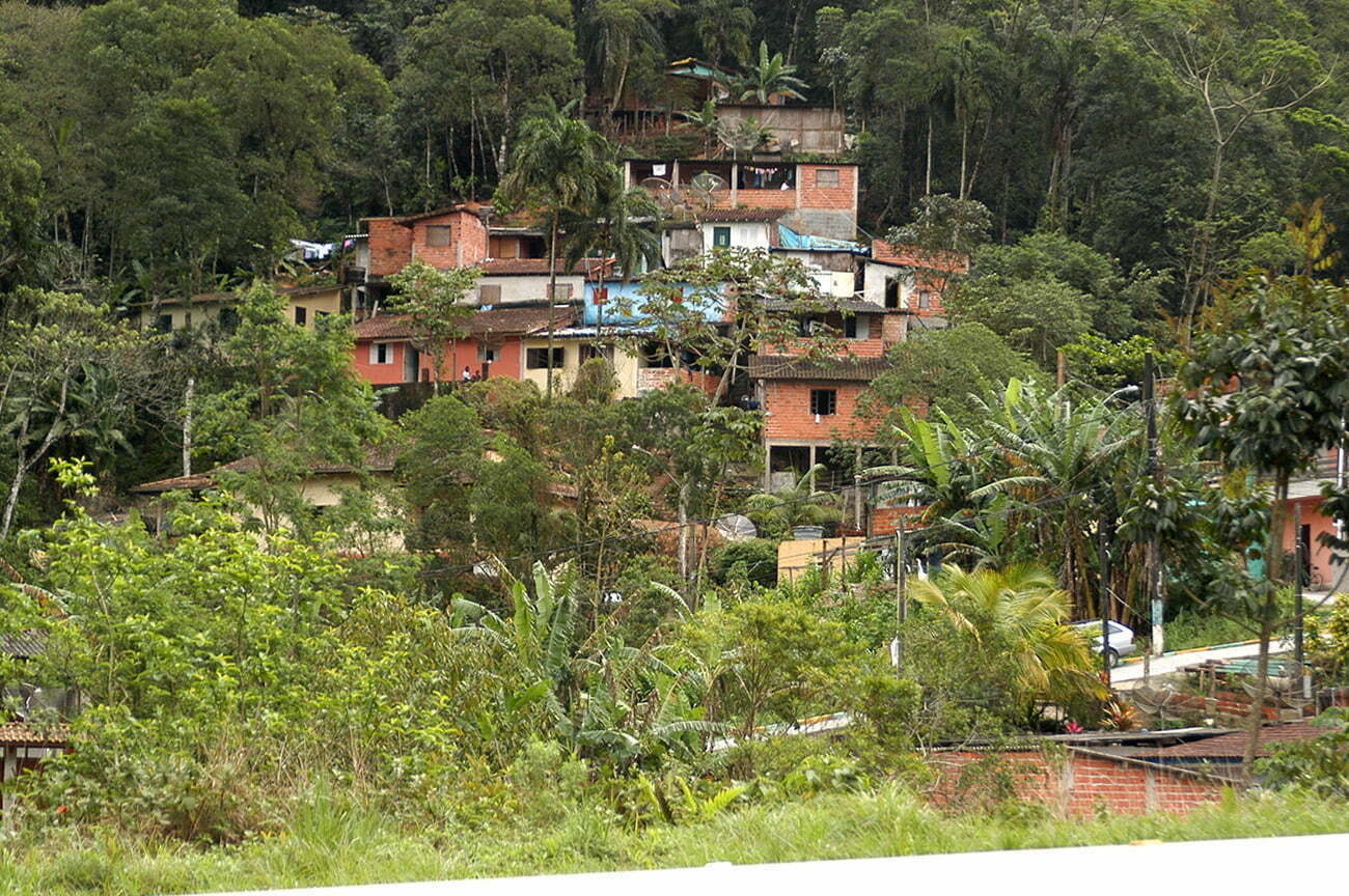 Favela em Juquehy
