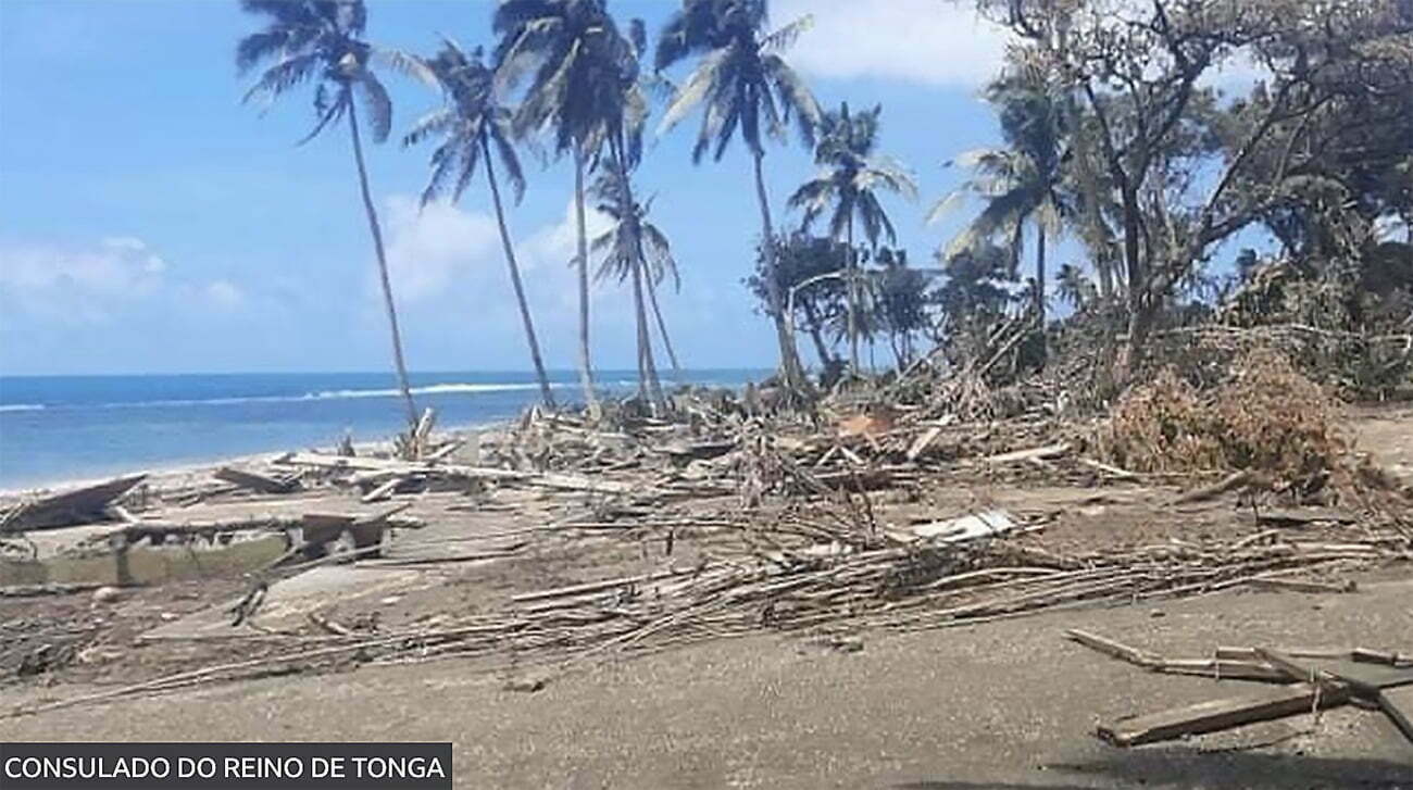foto de praia em Tonga