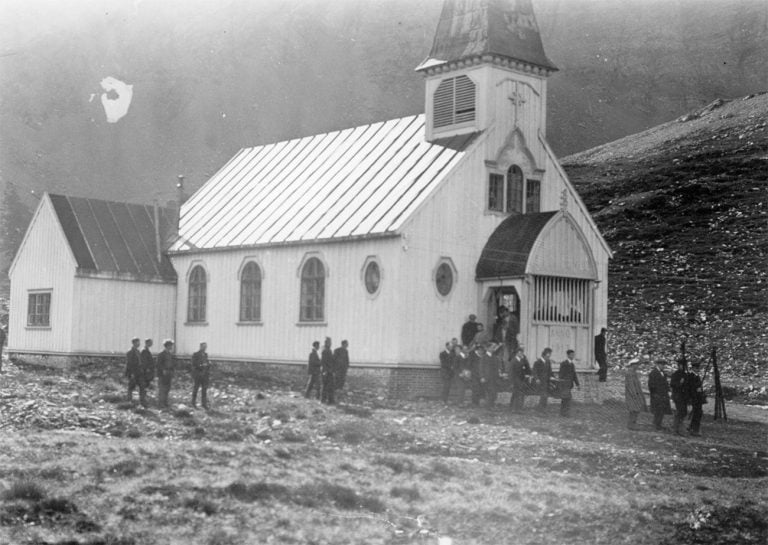 Procissão fúnebre de Ernest Shackleton