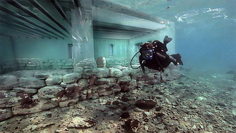 Assentamento da Idade do Bronze submerso